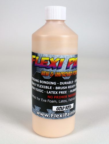 Flexi Paint – Grund și vopsea de acoperire – Auriu 250g