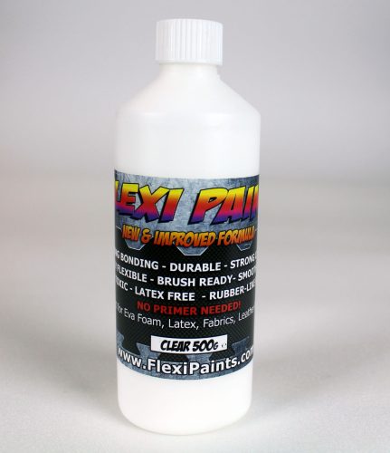 Flexi Paint – Grund și vopsea de acoperire – Transparent 500g