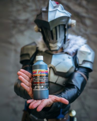 Flexi Paint – Grund și vopsea de acoperire – Negru 250g