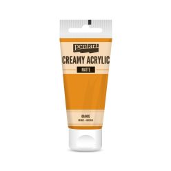 Vopsea Acrilică Cremoasă Pentart - Portocaliu Mat - 60ml