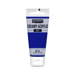   Vopsea Acrilică Cremoasă Pentart - Albastru închis Mat - 60ml